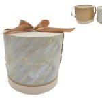 CAIXA CARTAO RED. C/FITA COR:CREME