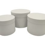 CONJ.3 CAIXAS CARTAO COR:BRANCO