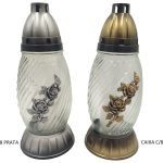 S90 CANDEEIRO VIDRO OURO CX. C/8