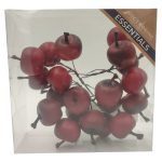 MACA 3CM CX. C/20UNID COR:VERMELHO