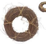 COROA GALHOS MADEIRA NATURAL