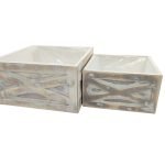 CONJ. 2 BASE MADEIRA