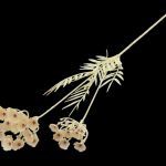 FLOR ARTIFICIAL ORLAYA COR:BEGE