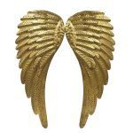 ASAS METAL COR:DOURADO