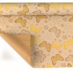 ROLO PAPEL KRAFT ALYSSA 70CMX50MT COR:AMARELO