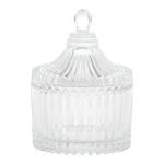 FRASCO VIDRO C/TAMPA