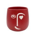 CAHEPOT FIGURA BUSTO COR:VERMELHO