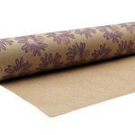 ROLO KRAFT FLORES 75CMX20MTS COR:LILAS