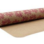 ROLO KRAFT FLORES 75CMX20MTS COR:ROSA