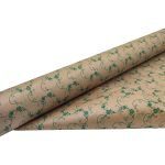ROLO KRAFT IMPERMEÁVEL FLORIDO 70CMX50MTS COR:VERDE