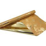 CELOFANE 70CMX40MTS BICOLOR COR:AMARELO/OURO