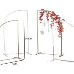 SEMI ARCO METAL COR:DOURADO