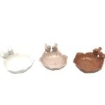 BANDEJA PORCELANA C/PASSARINHOS SORTIDAS