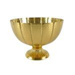 METAL -JARRA COR DOURADO