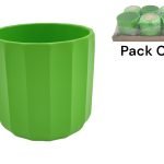 VASO CERAMICA PALLADIO COR:VERDE