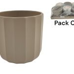 VASO CERAMICA PALLADIO COR:CREME