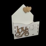 CAIXA ENVELOPE MDF COR:BRANCA