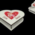 CAIXA CORAÇAO C/TAMPA