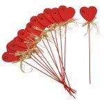 CORAÇAO MADEIRA C/JOANINHA CX. C/12