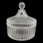 FRASCO VIDRO C/TAMPA