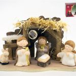 PRESEPIO C/LED 24CM