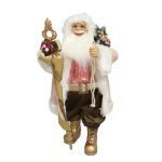 PAI NATAL OURO/ROSA 60CM