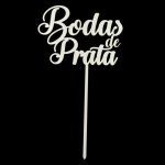 PICOS MDF BODAS PRATA