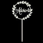 ESPETO RAMEADO "ADORO-TE"