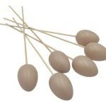 OVO NATURAL 6CM C/PICO 6UNID