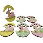 MEDALHA OVOS MADEIRA