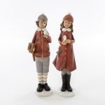 FIGURA MENINOS RESINA SORTIDOS