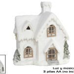 CASA 1 LED C/MÚSICA 34X25X37CM