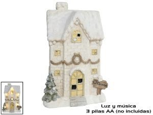 CASA C/6 LED C/MUSICA 24X35X56CM