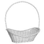 CESTA BRANCA C/ASA 50X28X58CM