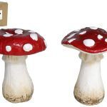 COGUMELO CERAMICA VERMELHO