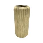 CERAMICA-JARRA RISCOS COR:OURO