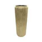 CERAMICA-JARRA RISCOS COR:OURO