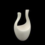 CERAMICA- JARRA ORQUIDEA COR:BRANCO