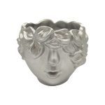 CERAMICA- BUSTO COR:CINZA
