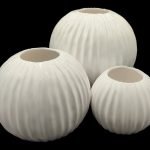 CERAMICA- BOLA RISCOS GRD. COR:BRANCO VIDRO