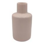 CERAMICA- JARRA GRD. COR:ROSA VIDRO