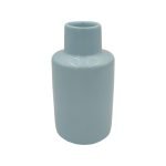 CERAMICA- JARRA MED. COR:AZUL VIDRO