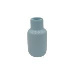 CERAMICA- JARRA PEQ. COR:AZUL VIDRO