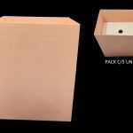 CAIXA PAPEL C/SUPORTE P/RAMOS PACK C/5UNID COR:ROSA