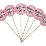 PICO FELTRO FELIZ DIA MAE PACK C/6