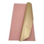 FOLHA CELOFANE 20UNID COR:OURO/ROSA
