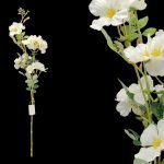 HASTE ROSA ABIETINA COR:BRANCA