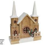 IGREJA MADEIRA C/10LEDS