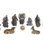 CONJUNTO 10 FIGURAS DE PRESEPIO 15CM