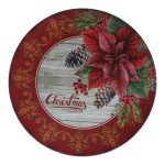 PRATO C/MOTIVOS NATAL DIA.40CM